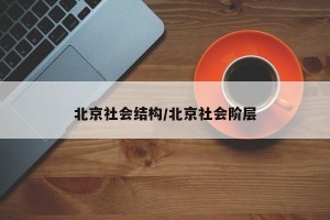 北京社会结构/北京社会阶层